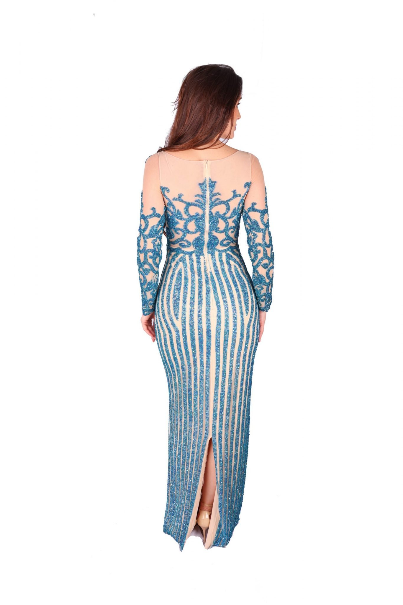 Etch 3/4 Boat Neck Dress